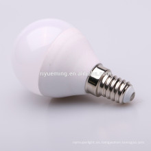 producto verde E14 led lámpara G45 bombilla 3w 4w 5w 6w ce rohs en la lista